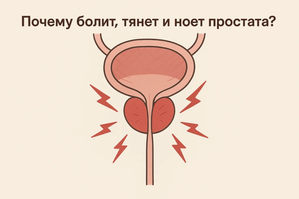 Почему болит, тянет и ноет простата: во время болезни или после лечения простатита Почему болит, тянет и ноет простата: во время болезни или после лечения простатита