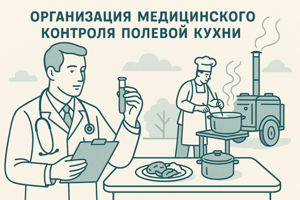 Организация медицинского контроля полевой кухни