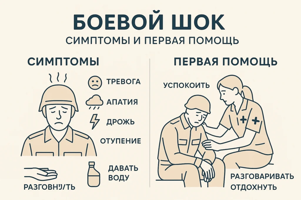 Боевой шок: симптомы и первая помощь Боевой шок: симптомы и первая помощь