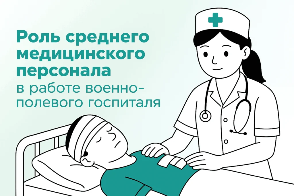 Роль среднего медицинского персонала в работе военно-полевого госпиталя Роль среднего медицинского персонала в работе военно-полевого госпиталя