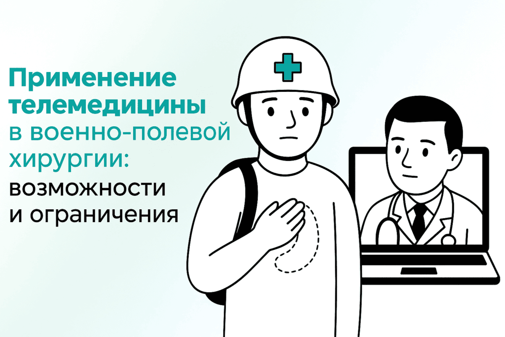 Применение телемедицины в военно-полевой хирургии: возможности и ограничения Применение телемедицины в военно-полевой хирургии: возможности и ограничения