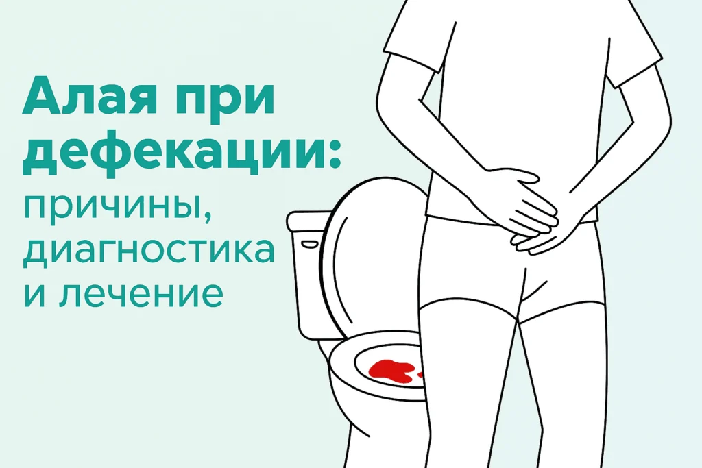 Алая кровь при дефекации: причины, диагностика и лечение Алая кровь при дефекации: причины, диагностика и лечение