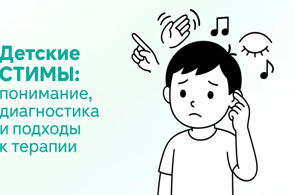 Детские стимы: понимание, диагностика и подходы к терапии Детские стимы: понимание, диагностика и подходы к терапии