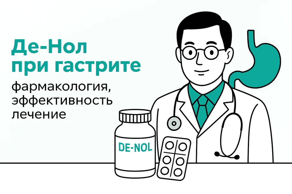 Де-Нол при гастрите: фармакология, эффективность, лечение Де-Нол при гастрите: фармакология, эффективность, лечение