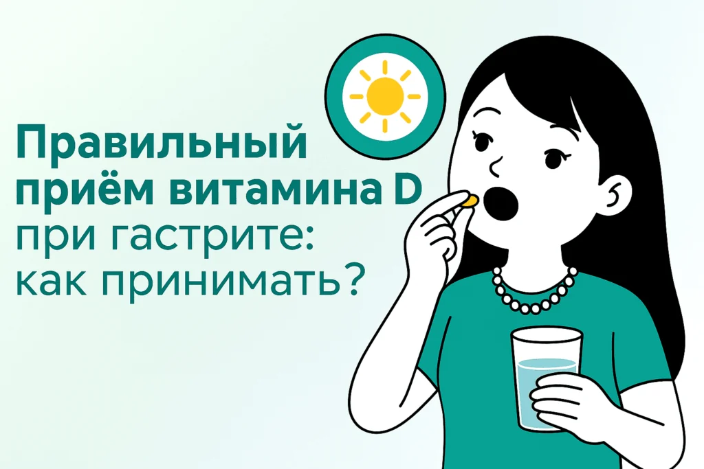 Правильный прием витамина D при гастрите: как принимать? Правильный прием витамина D при гастрите: как принимать?