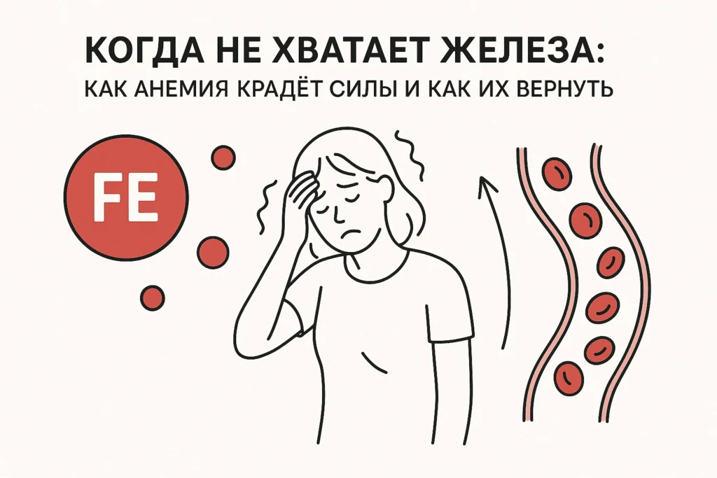 Как анемия крадёт силы и как их вернуть Как анемия крадёт силы и как их вернуть