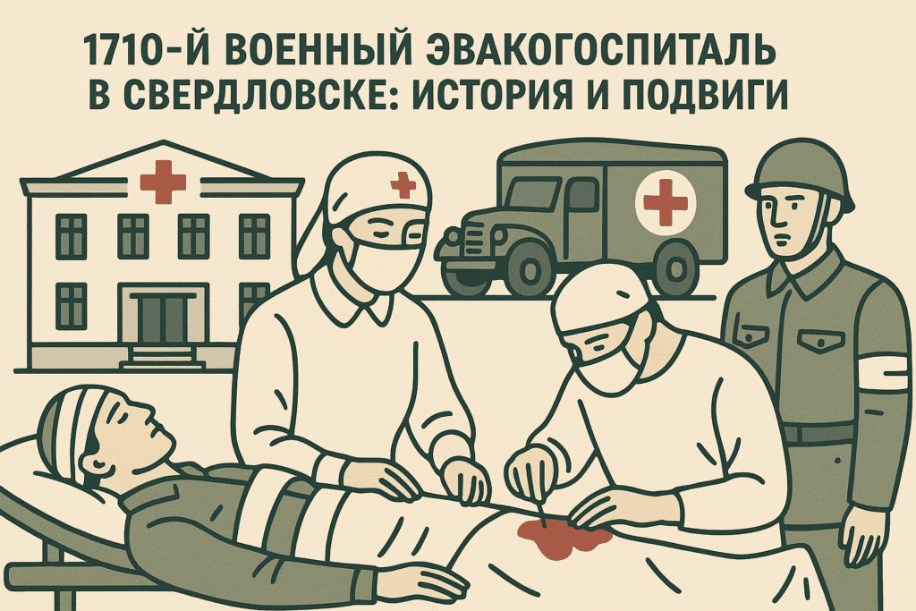 1710-й Военный эвакогоспиталь в Свердловске 1710-й Военный эвакогоспиталь в Свердловске