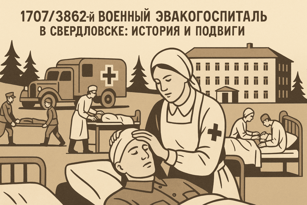 1707/3862-й Военный эвакогоспиталь в Свердловске 1707/3862-й Военный эвакогоспиталь в Свердловске