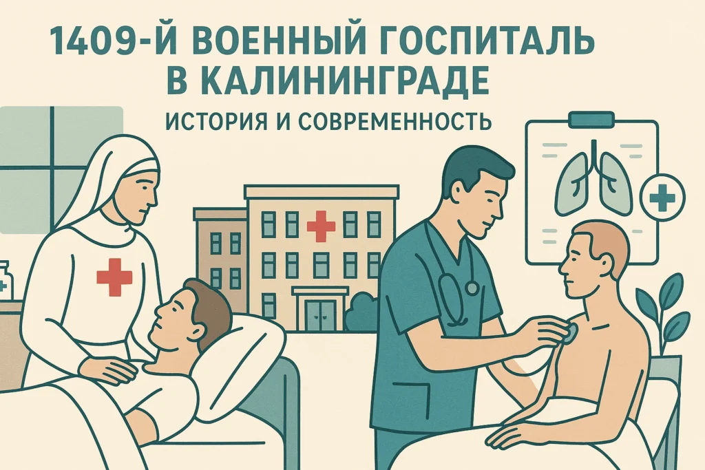 1409-й военно-морской клинический госпиталь в Калининграде: исторический путь 1409-й военно-морской клинический госпиталь в Калининграде: исторический путь