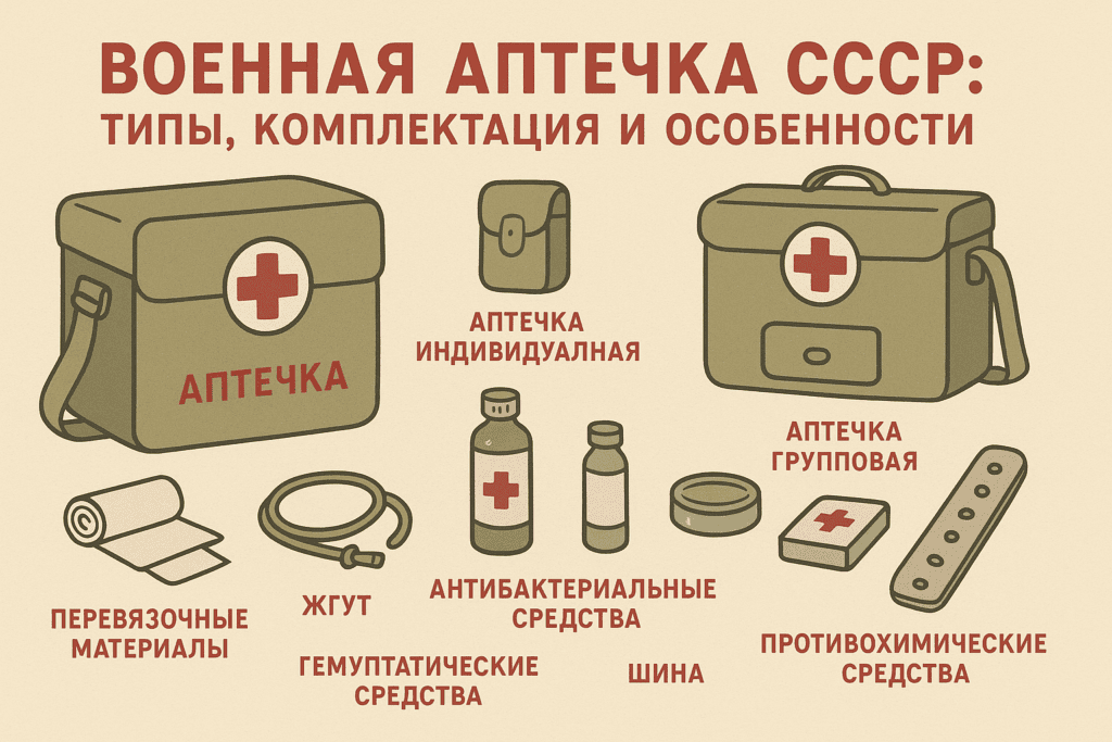 Военная аптечка СССР: типы, комплектация и особенности Военная аптечка СССР: типы, комплектация и особенности