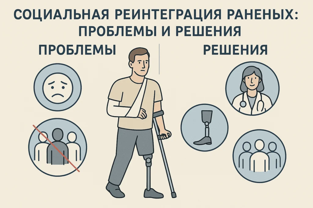 Социальная реинтеграция раненых: проблемы и решения Социальная реинтеграция раненых: проблемы и решения