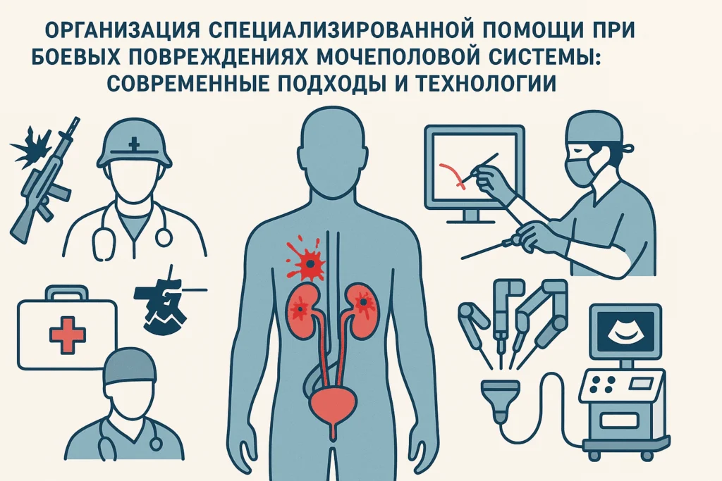Организация специализированной урологической помощи при боевых повреждениях мочеполовой системы: современные подходы и технологии Организация специализированной урологической помощи при боевых повреждениях мочеполовой системы: современные подходы и технологии
