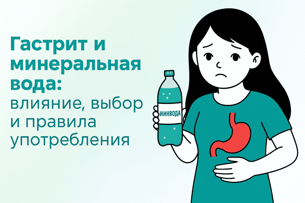 Гастрит и минеральная вода: влияние, выбор и употребление Гастрит и минеральная вода: влияние, выбор и употребление