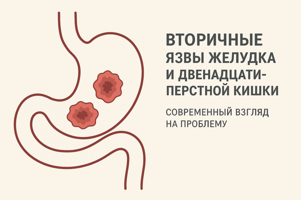 Вторичные язвы желудка и двенадцатиперстной кишки Вторичные язвы желудка и двенадцатиперстной кишки