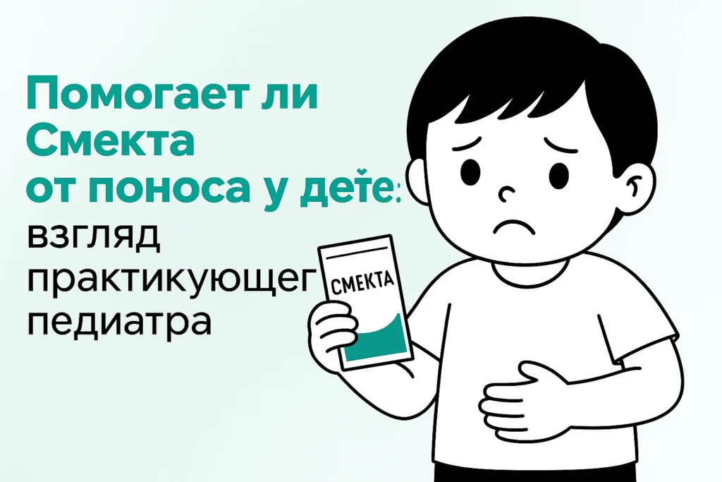Помогает ли Смекта от поноса у детей: взгляд педиатра Помогает ли Смекта от поноса у детей: взгляд педиатра