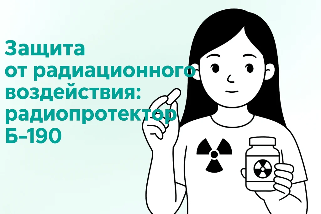 Защиты от радиационного воздействия: радиопротектор Б-190 Защиты от радиационного воздействия: радиопротектор Б-190