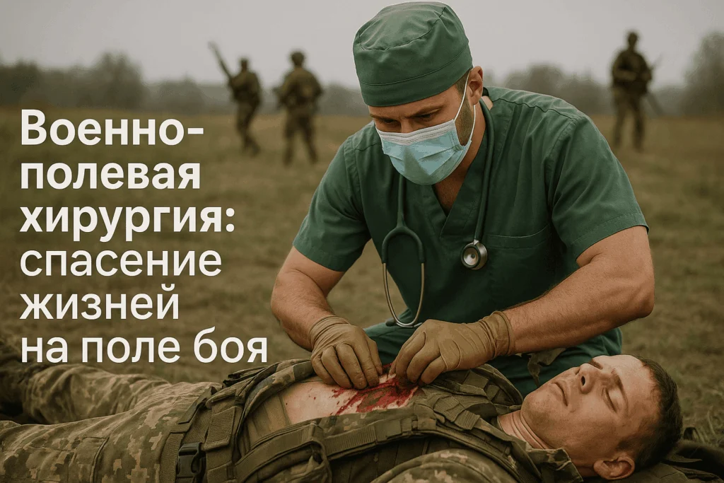 Военно-полевая хирургия: спасение жизней на поле боя Военно-полевая хирургия: спасение жизней на поле боя