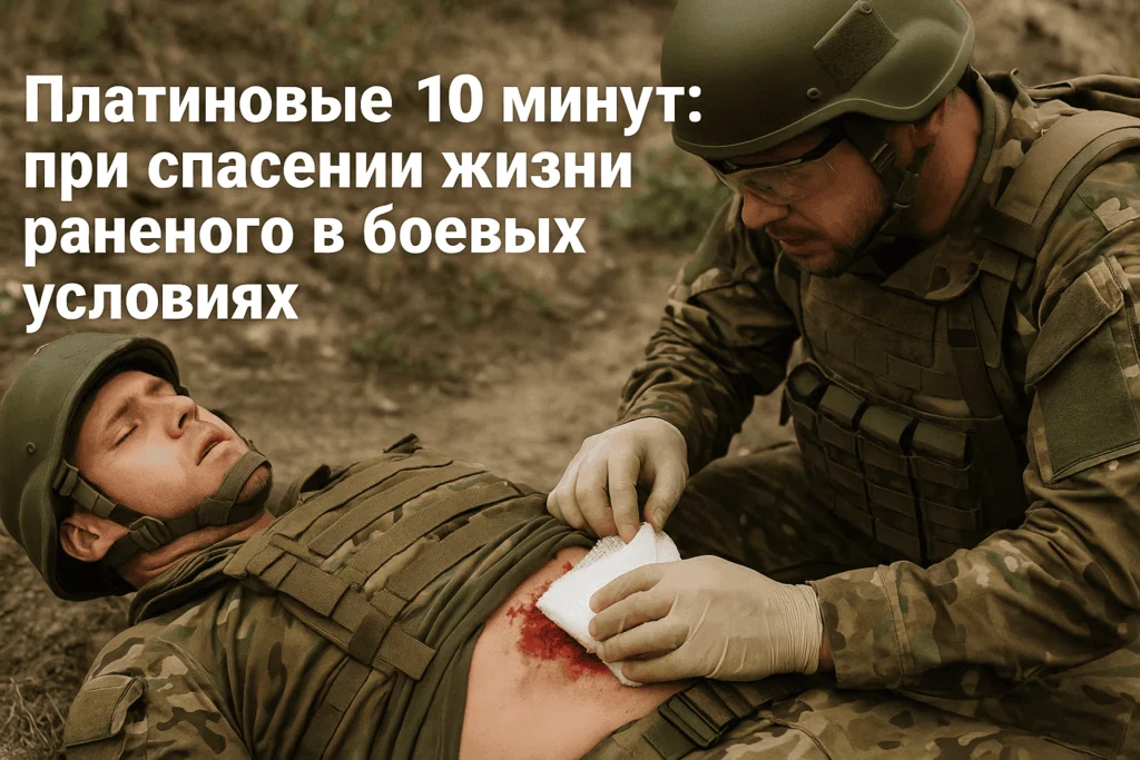 Платиновые 10 минут: при спасении жизни раненого Платиновые 10 минут: при спасении жизни раненого