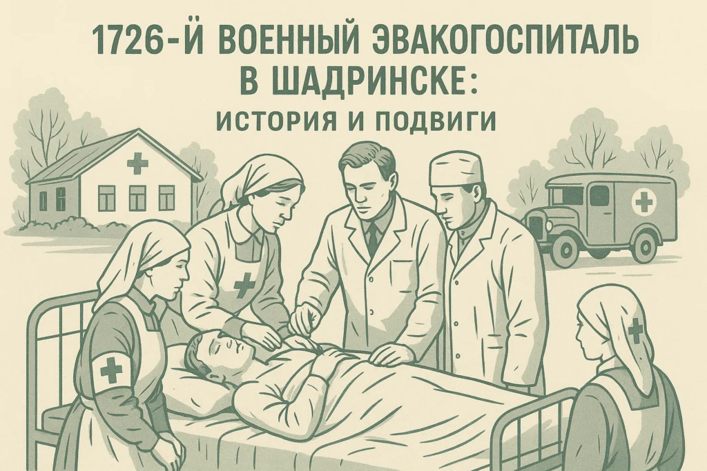 1726-й Военный эвакогоспиталь в Шадринске 1726-й Военный эвакогоспиталь в Шадринске