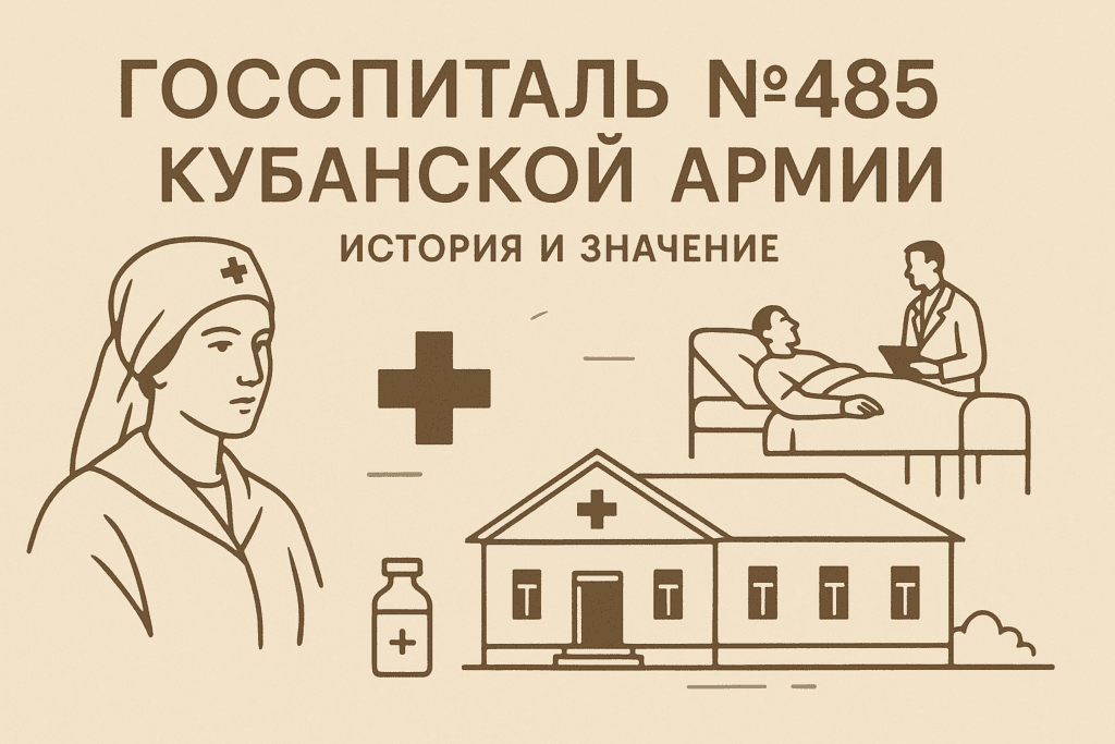 Госпиталь № 485 Кубанской армии: история и значение