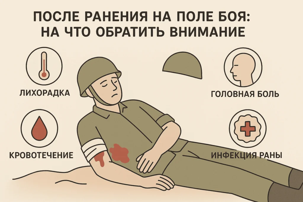 Заражения крови после ранения на поле боя: Заражения крови после ранения на поле боя:
