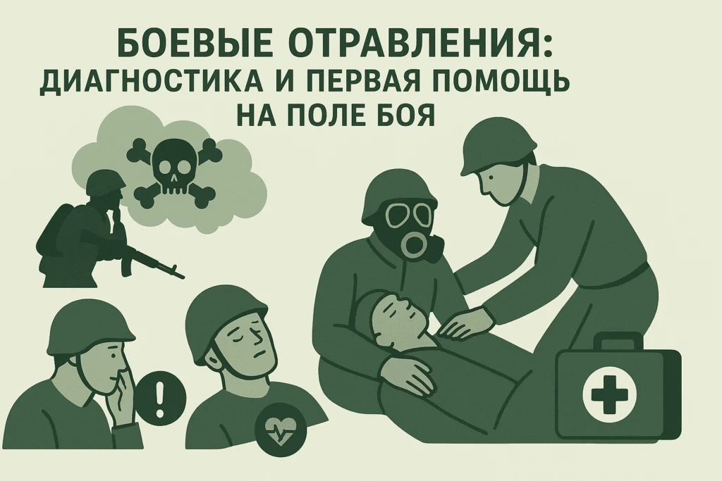 Боевые отравления: диагностика и первая помощь на поле боя Боевые отравления: диагностика и первая помощь на поле боя