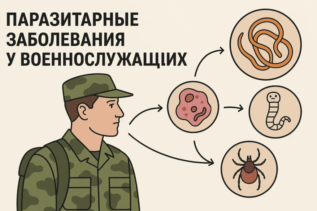 Паразитарные заболевания у военнослужащих Паразитарные заболевания у военнослужащих