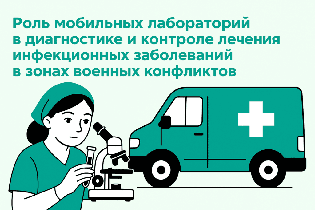 Роль мобильных лабораторий в диагностике и контроле лечения инфекционных заболеваний в зонах военных конфликтов