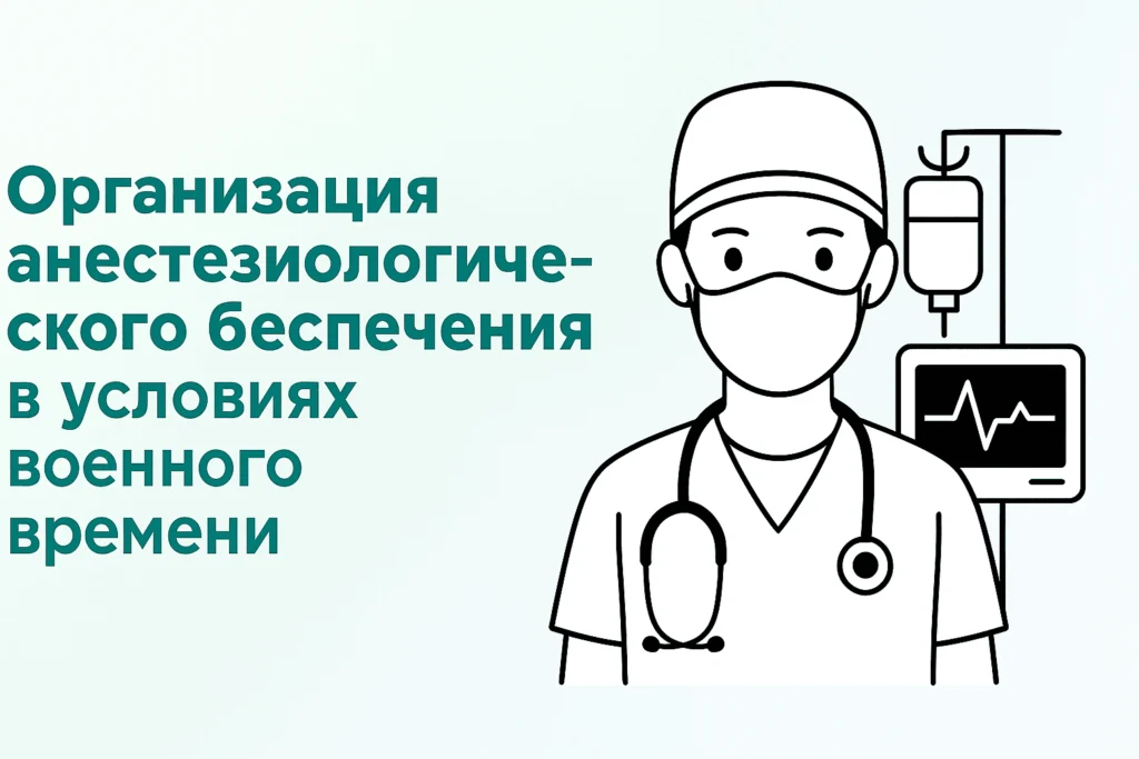 Организация анестезиологического обеспечения в условиях военного времени Организация анестезиологического обеспечения в условиях военного времени