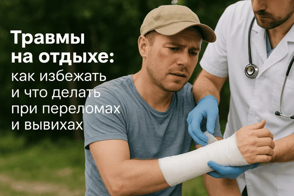 Как избежать и что делать при переломах и вывихах на отдыхе Как избежать и что делать при переломах и вывихах на отдыхе