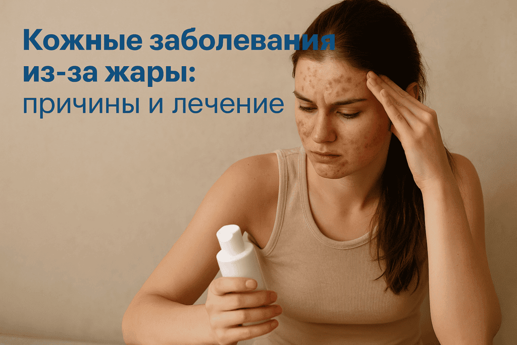 Акне и кожные заболевания из-за жары: причины и лечение Акне и кожные заболевания из-за жары: причины и лечение