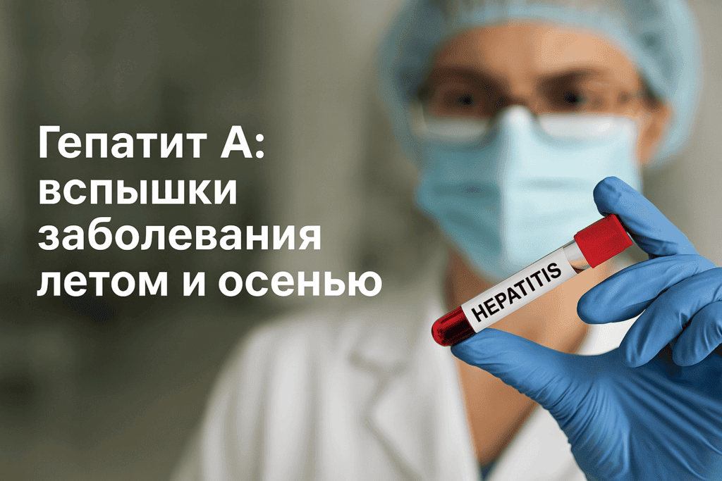Гепатит А: вспышки заболевания летом и осенью