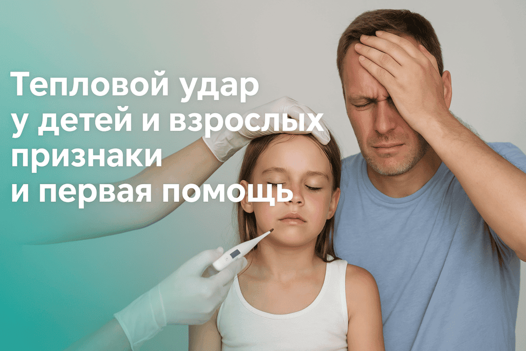 Тепловой удар у детей и взрослых: признаки и первая помощь Тепловой удар у детей и взрослых: признаки и первая помощь