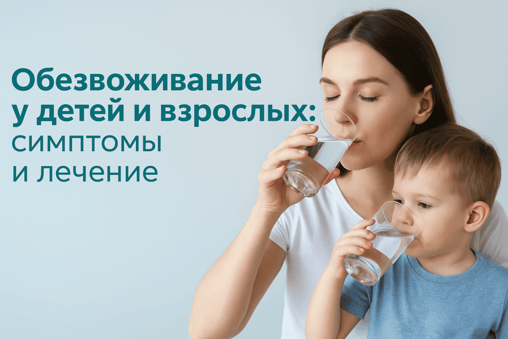 Обезвоживание у детей и взрослых: симптомы и лечение