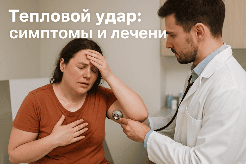 Тепловое истощение: симптомы и лечение