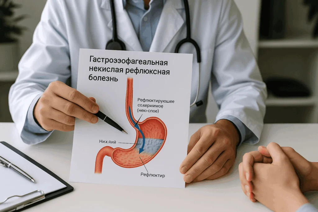 Гастроэзофагеальная некислая рефлюксная болезнь Гастроэзофагеальная некислая рефлюксная болезнь