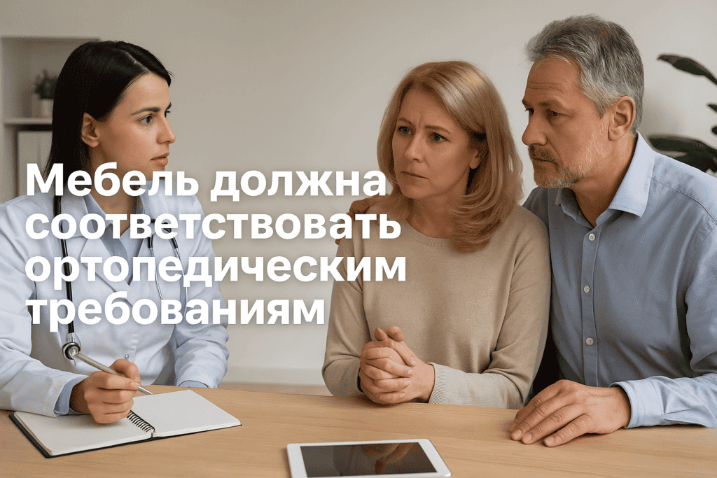 Ответ в Гигтест: Мебель должна соответствовать...