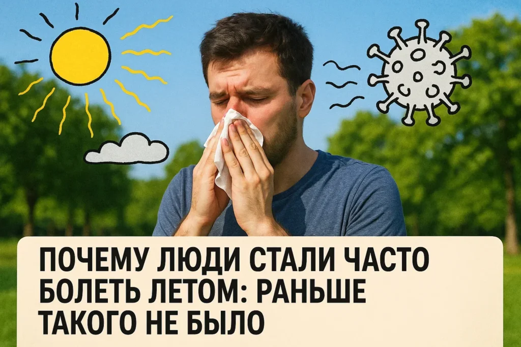 Почему люди стали болеть летом: откуда столько вирусов