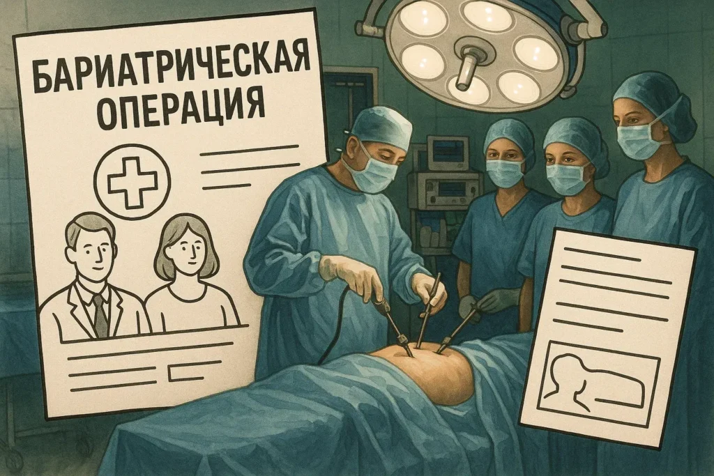 Бариатрическая операция по ОМС: получение квоты, правила оформления