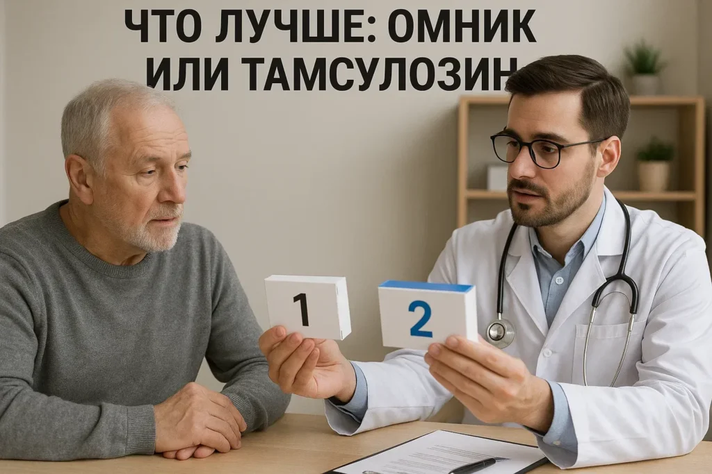 Что лучше Омник или Тамсулозин: мнение врачей Что лучше Омник или Тамсулозин: мнение врачей