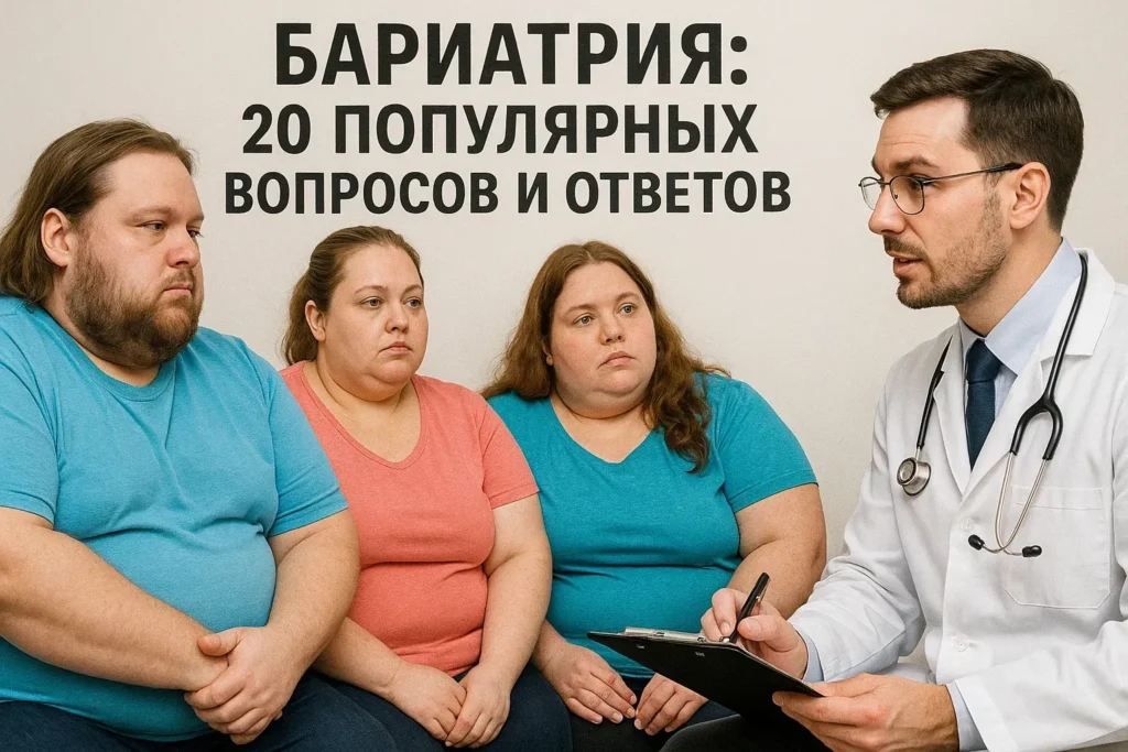 Бариатрия: 20 популярных вопросов и ответов Бариатрия: 20 популярных вопросов и ответов