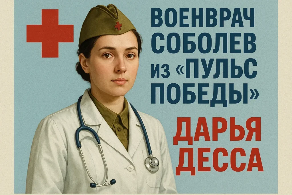 Военврач Соболев из "Пульс победы" - Дарья Десса Военврач Соболев из "Пульс победы" - Дарья Десса