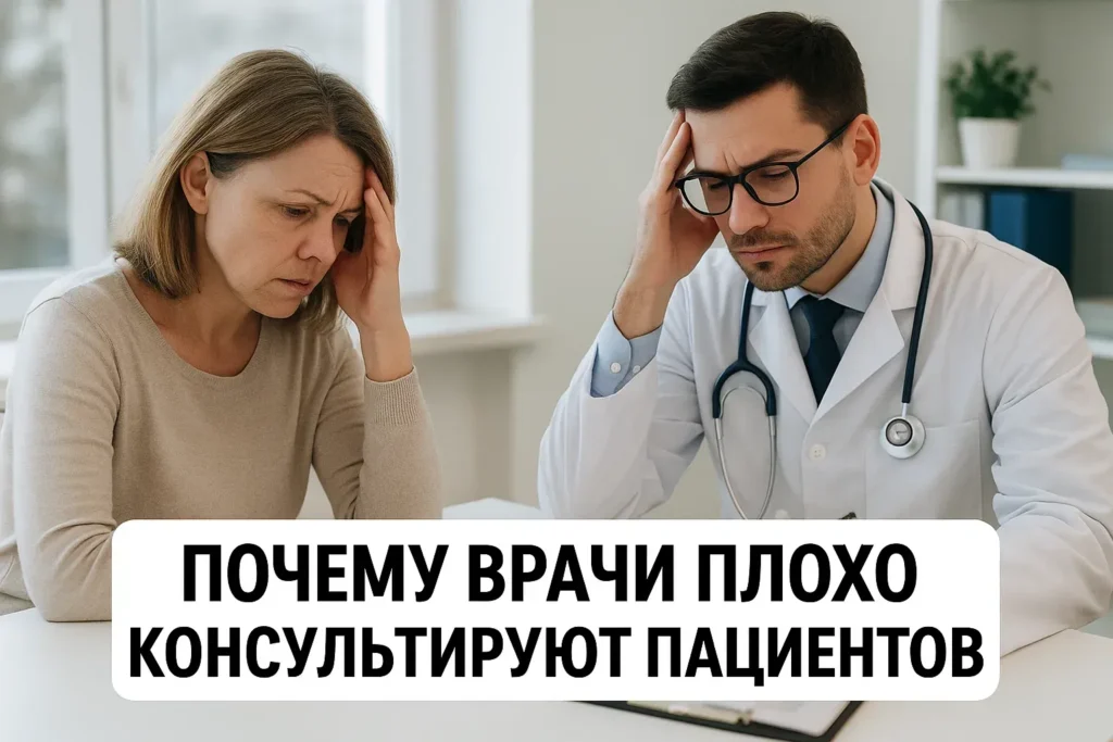 Почему врачи плохо консультируют пациентов: разбираем по пунктам Почему врачи плохо консультируют пациентов: разбираем по пунктам