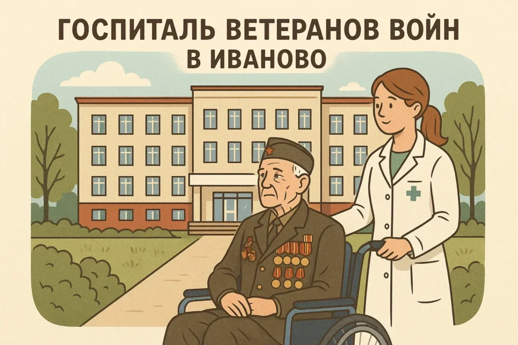 Госпиталь ветеранов войн в Иваново: дом, где лечат и помнят