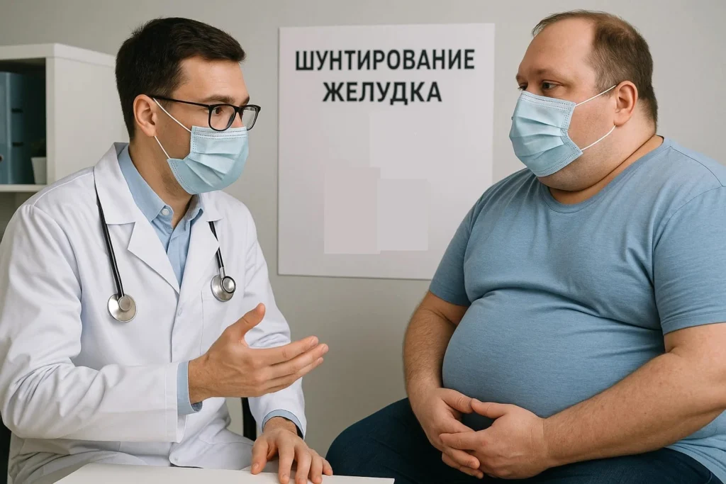 Шунтирование желудка: современный подход к решению проблемы ожирения Шунтирование желудка: современный подход к решению проблемы ожирения