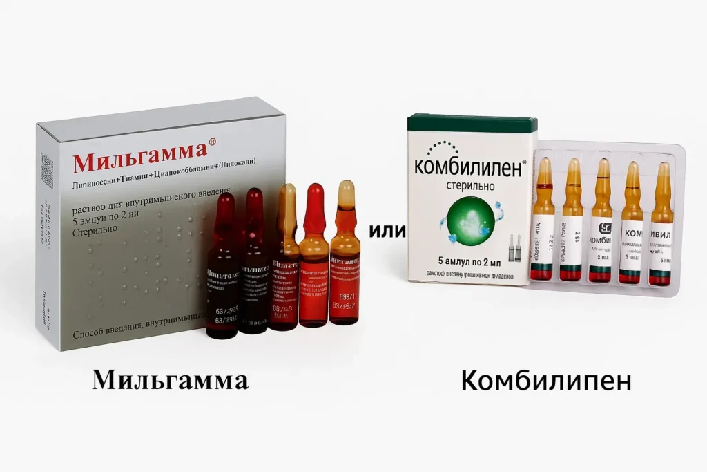 Что лучше Мильгамма или Комбилипен по мнению медиков