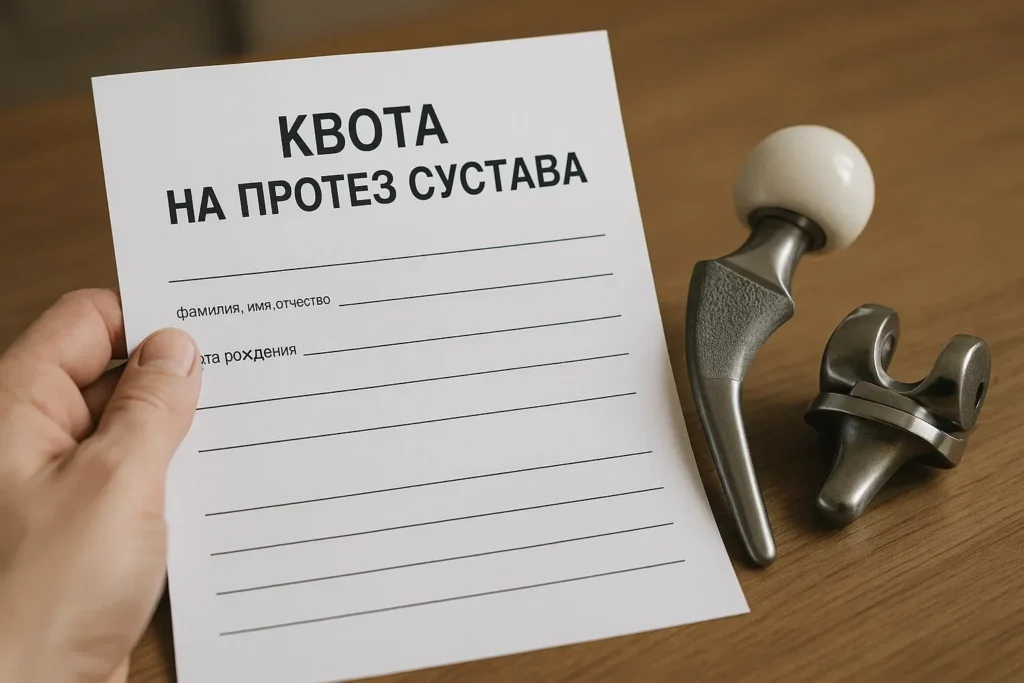 Причины проблем с квотами на протезы суставов в России