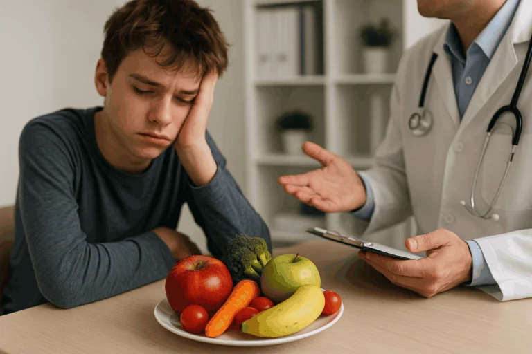 Как фрукты и овощи компенсируют недосып и поднимают настроение подросткам: спал плохо, но ел правильно