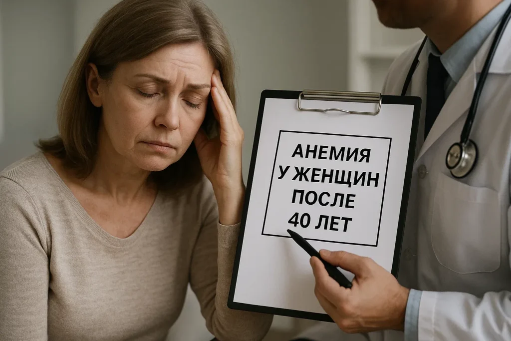 Анемия у женщин после 40 лет: как распознать, советы гематолога по лечению Анемия у женщин после 40 лет: как распознать, советы гематолога по лечению