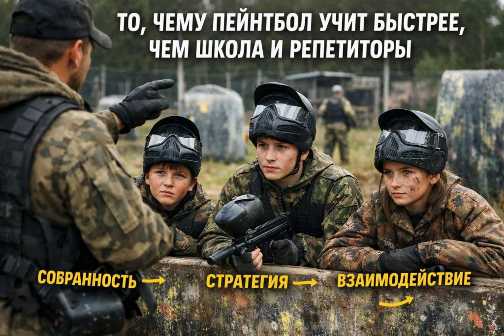 Чему пейнтбол учит быстрее, чем школа и репетиторы Чему пейнтбол учит быстрее, чем школа и репетиторы